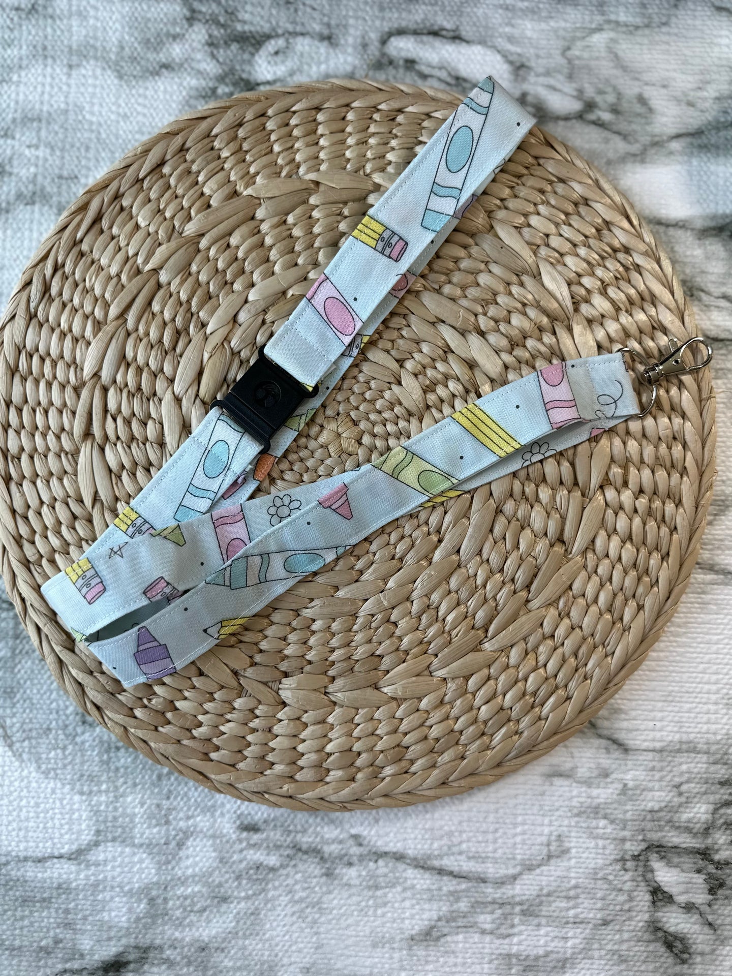 Fabric Lanyards with no Acrylic
